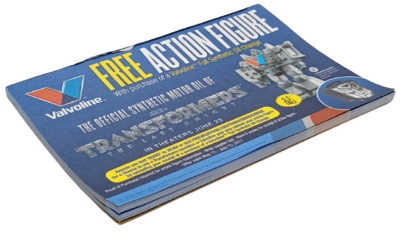 TRANSFORMERS LAST KNIGHT VALVOLINE FREE ACTION FIGURE OFFER PAD 2017 Valvotron
