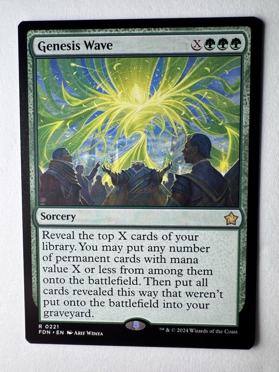 x1 Genesis Wave FDN Foundations MTG 221 RARE M/NM 1x | eBay