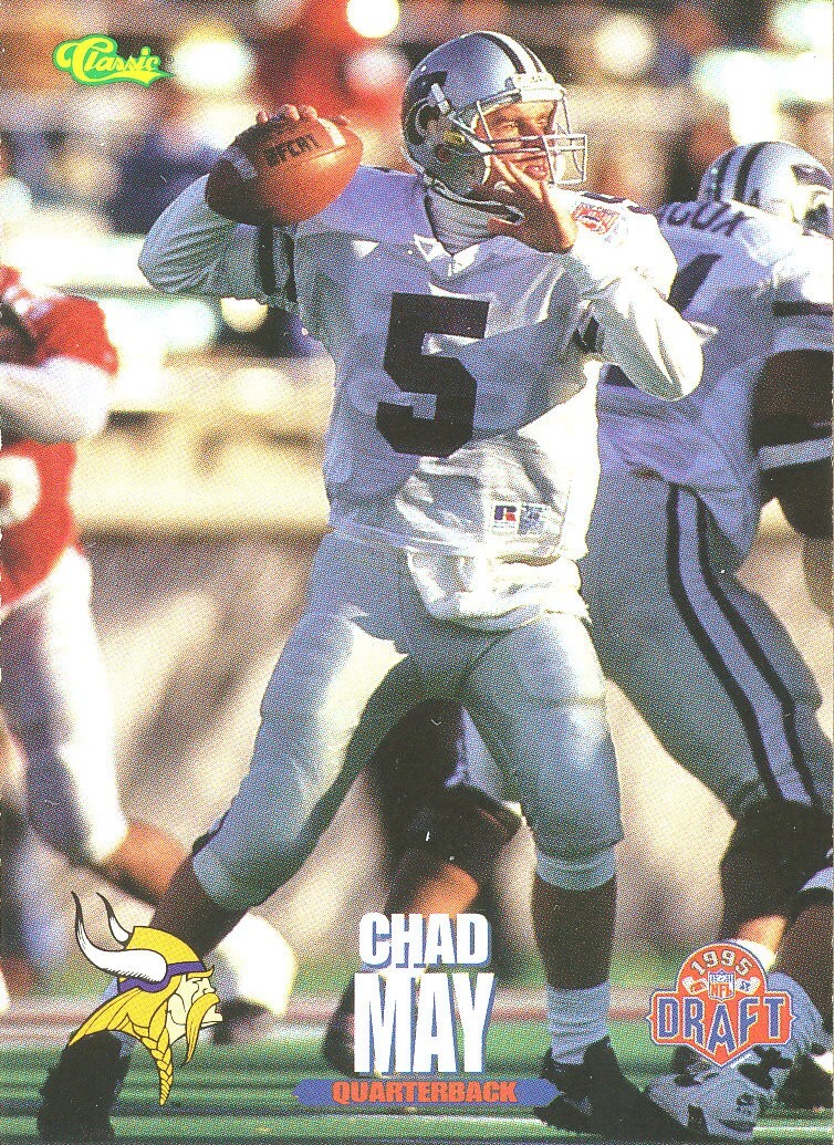 CLASSIC-DRAFT Chad May RC VIKINGS Kansas State K-STATE WILDCATS | eBay