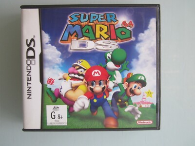 Super Mario 64 DS Nintendo DS 2004 With Manual and original box
