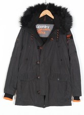 SUPERDRY SD-3 Parka Veste Homme Taille XL Fourrure à Capuche MJ5617