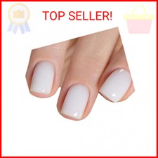 MEMEDA Gel Nail Polish, Milky White Nude Gel Polish, 0.27 fl oz