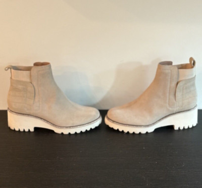 Dolce Vita Womens Size 10 Huey H2O Water-Resistant Suede Booties Boots WORN ONCE