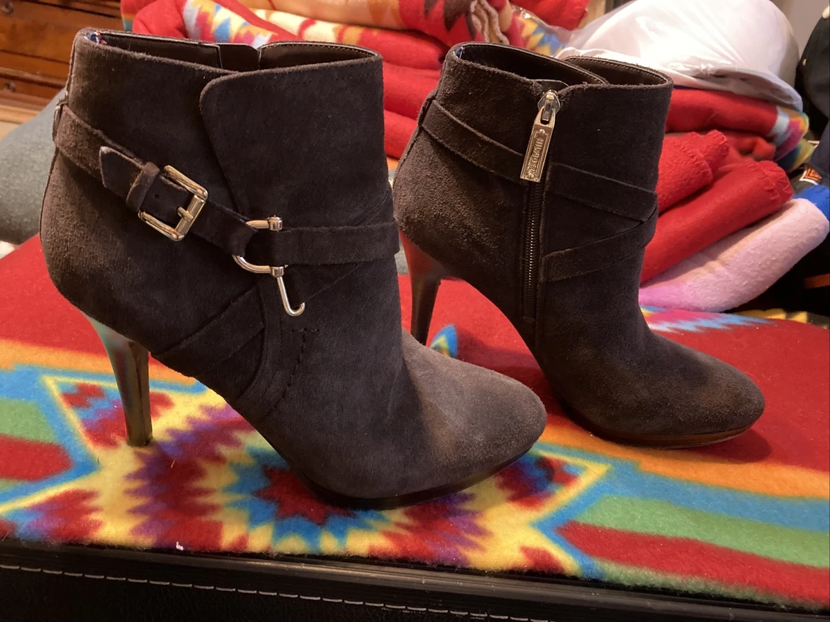 Hilfiger suede cheap boots