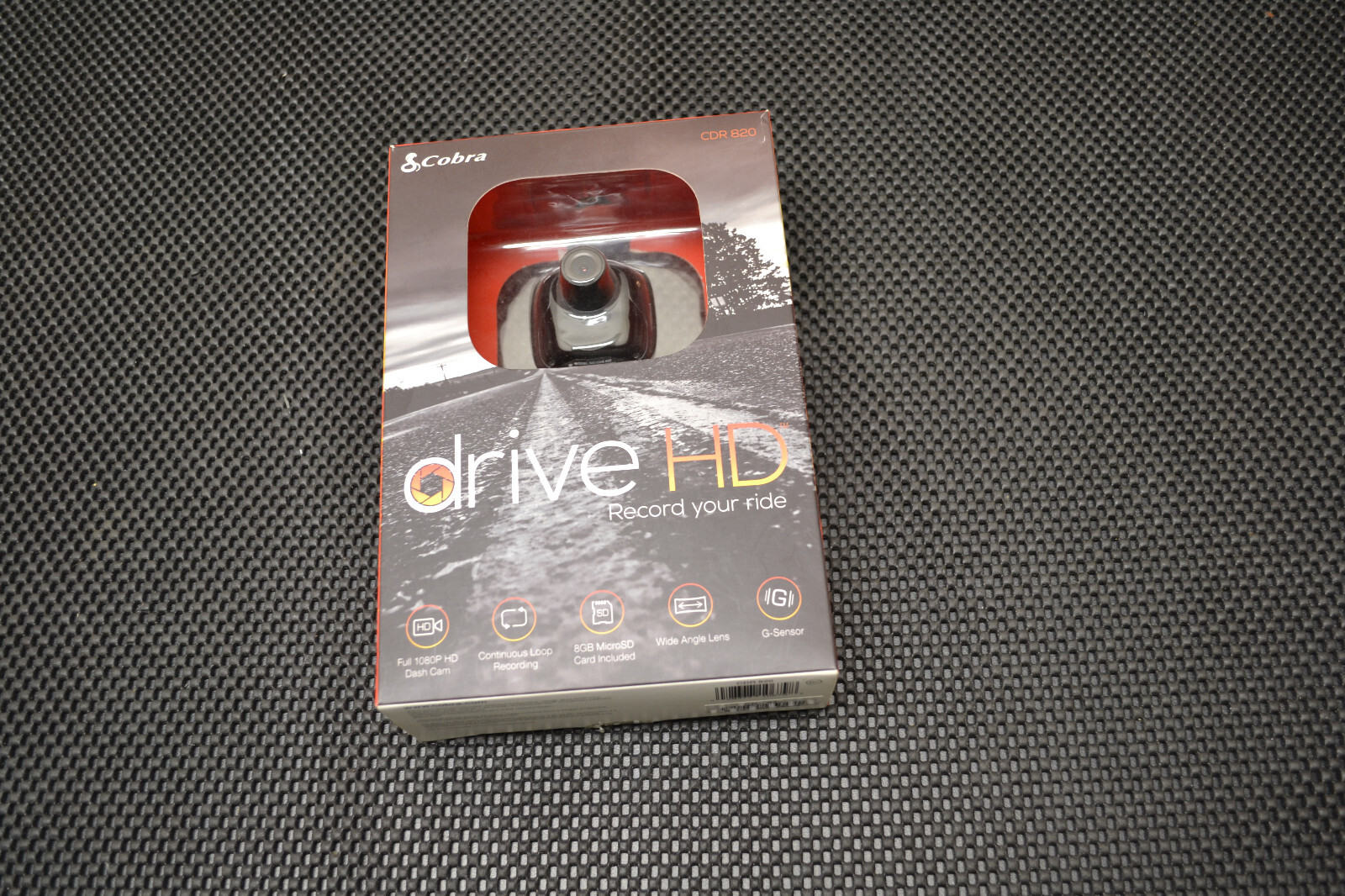 COBRA HD Dash Cam with High-Definition Video Recording