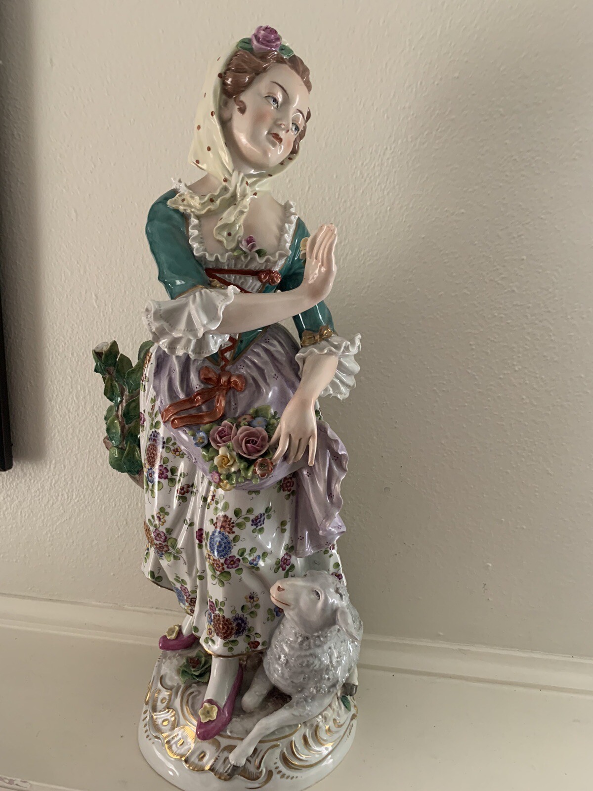 Sitzendorf antique figurines. eBay