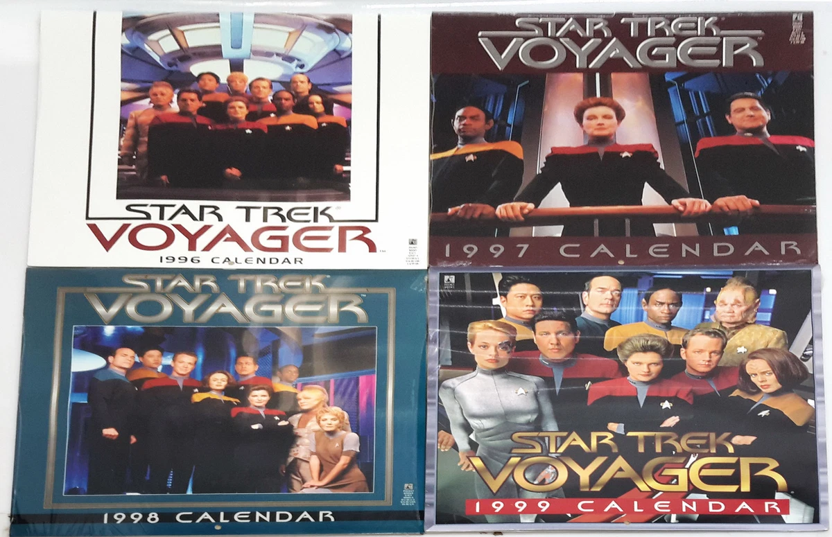 1996-1999 Star Trek Voyager Calendar Collection- Sealed- Your Choice of 4 |  eBay