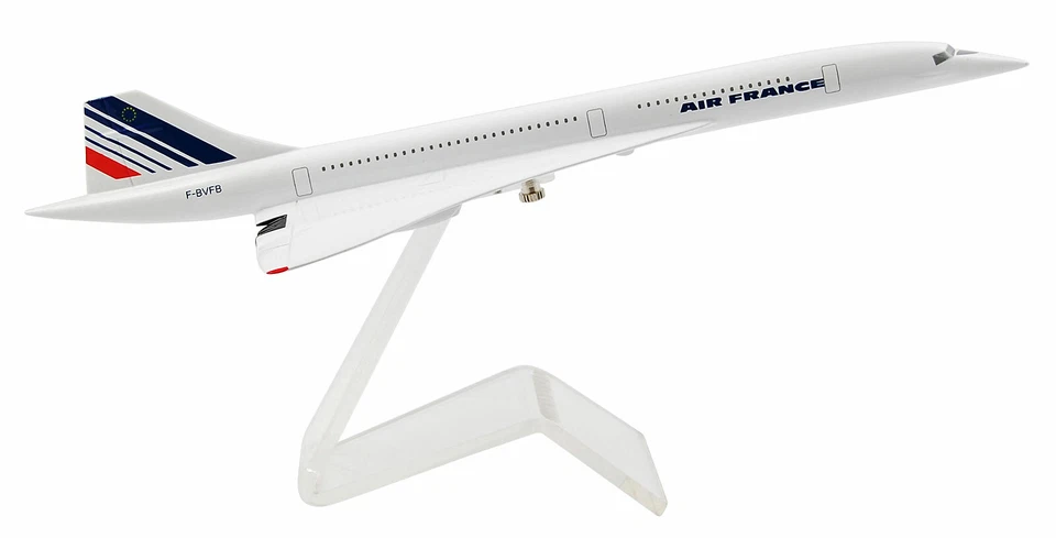 Air France - Concorde - 1:200 - FlugzeugModell Limox Wings Plexiglasaufsteller - Bild 1 von 1