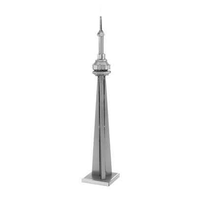 Fascinations Metal Earth CN TOWER Toronto Canda 3D Laser Cut Steel Model Kit