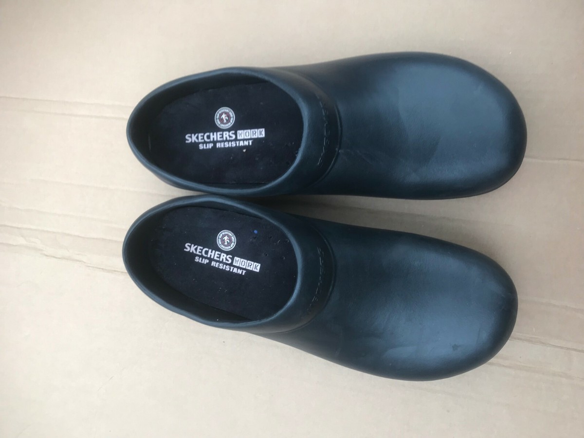 Skechers Work Oswald-Balder Men's Slip Resistant Clog Mule Hospitality size  13