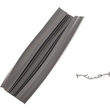 Garage Door Seal Steel Line Weather Seal Strip Bottom Replacement  - 3.2m Length