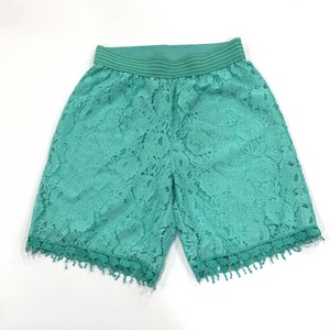 teal stewart ashley shorts crochet womens tags