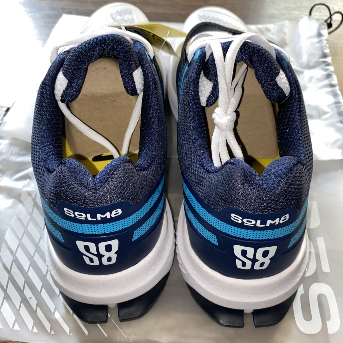 SOLM8 S8 Cricket Shoes Spikeless Rubber Cleats Turf Field  display picture 3