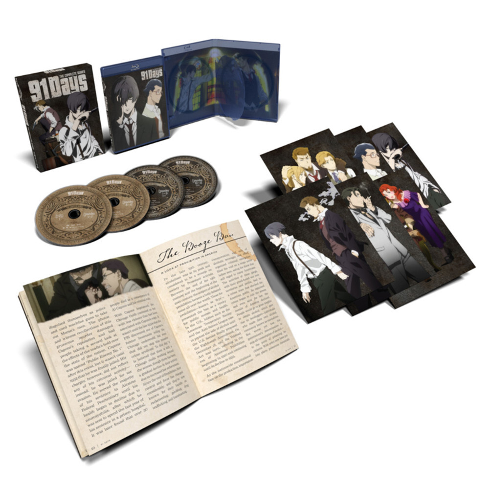 91 Days Limited Edition - Anime - Blu-Ray/DVD 704400013171| eBay
