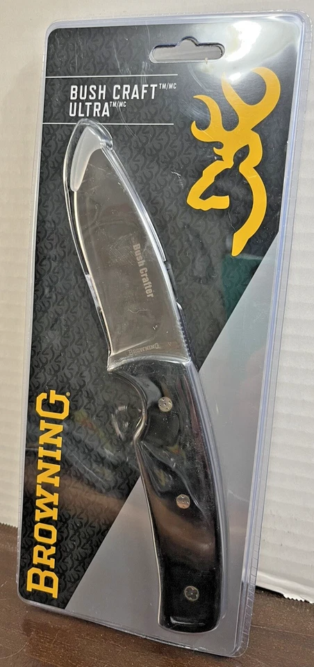 BROWNING Bush Craft Ultra Stainless Steel Fixed Blade with Leather Sheath - Image 2 of 4