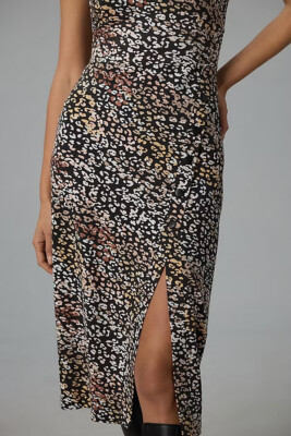 grey state chiara midi dress Anthropologie Grey State Chiara Midi Dress SIZE S blue floral nwt NEW