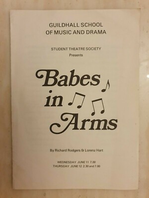 BABES IN ARMS - SHANE COLLINS AMANDA SYMONDS CLIVE WALTON MICHAEL PRINCE