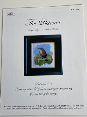 Beautiful Threads The Listener No 1003  Cross Stitch Pattern
