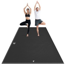 Exercise Mat Non Slip Yoga Mat Gym Fitness Pilate Workout Mat 10x6ft