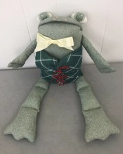 Frog in Towel Bikini Handmade Craft Sewn Plush Gift Present Cute Funny Stuffed
