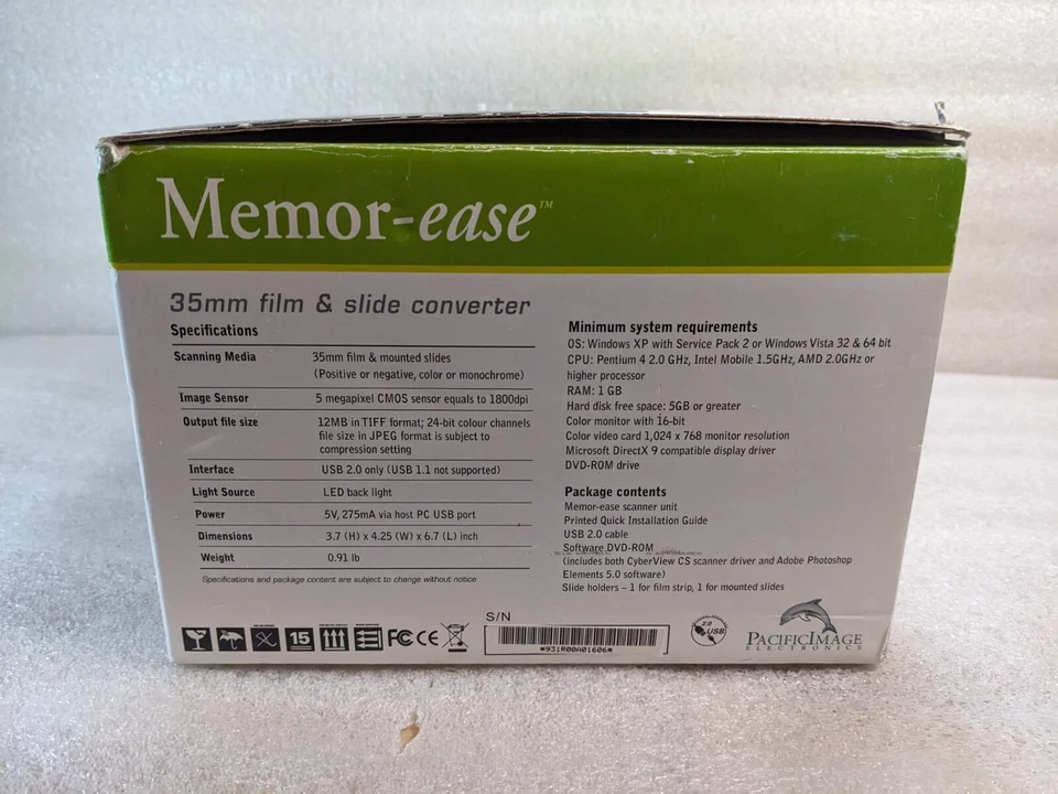 🔥New🔥 Memor-ease 35mm Negative Film and Slide Converter Digital Scanner - Image 3 of 4