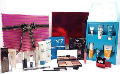 No7 Luxus Beauty Blockbuster Hautpflege & Make Up Geschenkbox Geschenk verpackt