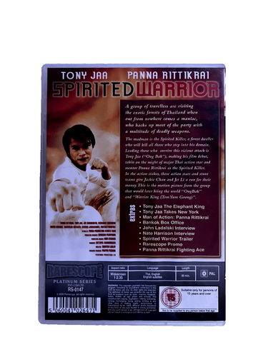 Spirited Warrior DVD (2006) Tony Jaa, Towatchai (DIR) cert 15 - Picture 2 of 2
