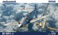 MW22 Eduard 7475 Bf 109G-6 1/72 Plastic Kit New - > 03/2025