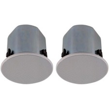 Toa Electronics F-2352CU2 5 Inch In-Ceiling Speaker New in Box - 2 Speakers