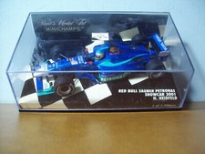 1/43 MINICHAMPS 430 010086 RED BULL SAUBER PETRONAS SHOWCAR 2001 NICK HEIDFELD