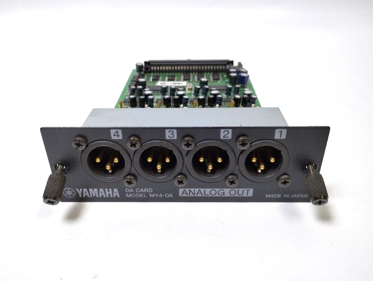 Yamaha MY4-DA 4ch Analog Out DA Card board Audio Interface