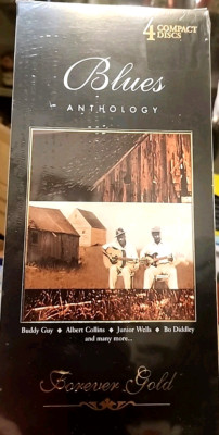 4 CD's Box Set Blues Anthology Forever Gold - 43 Songs - New Sealed