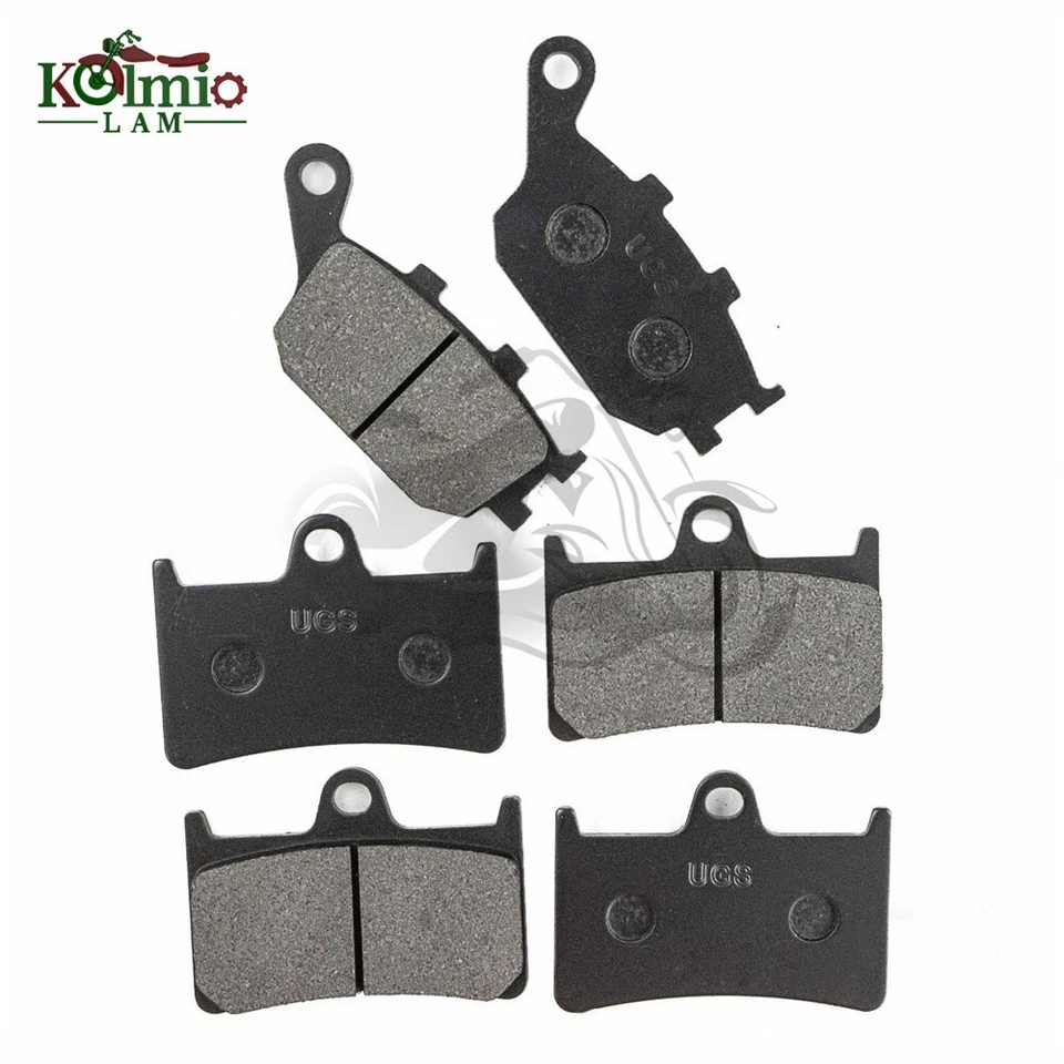 Pastilla de freno delantera trasera apta para YAMAHA FZ1 FZ1N FZ6S FZ8 N/S MT10 YZF-R1 R6 Foto 2 de 4