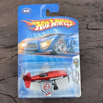 Hot Wheels 2004 Airplane First Editions 76/100 Madd Propz Red
