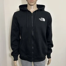The North Face Men's Half Dome Full Zip Hoodie Jacket TNF Black Sz S M L XL XXL
