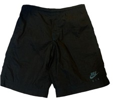 Vintage Nike Air Black Shorts MADE FOR CHAMPS SPORTS 90s Mens Size Small