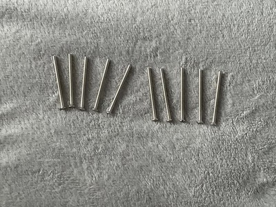 3,5 mm Elektroschrauben lang Lichtschalter Platte Stecker Buchse 50 mm 10er Pack
