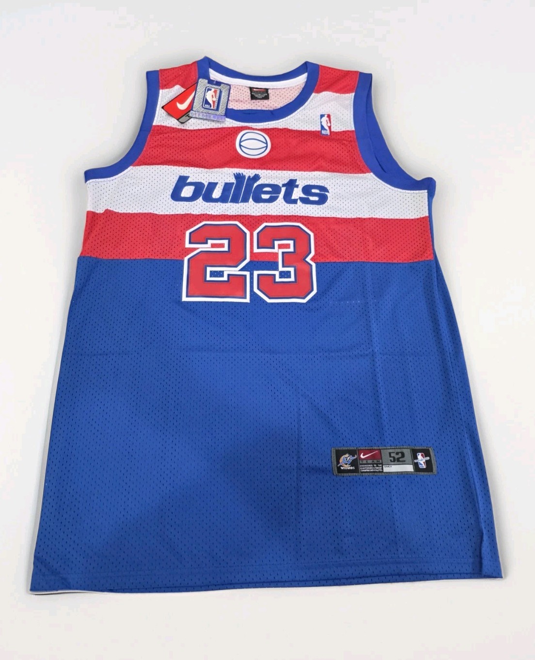 🔥 Michael Jordan 🔥 #23 Bullets 2002-03 Retro Jersey Men's XL