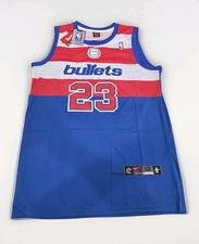 🔥 Michael Jordan 🔥 #23 Bullets 2002-03 Retro Jersey Men's XL