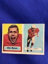 1957 Topps - Ollie Matson #26, good