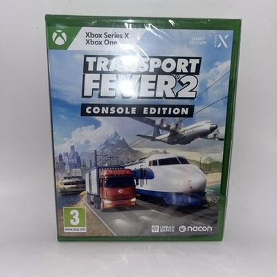 Xbox Series X / Xbox One Transport Fever 2 Konsole Edition Brandneu Versiegelt