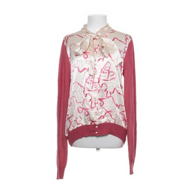 Viktor & Rolf x H&M, Strickjacke, Damen, Größe: 38, Rot/Beige/Mehrfarbig #t9m