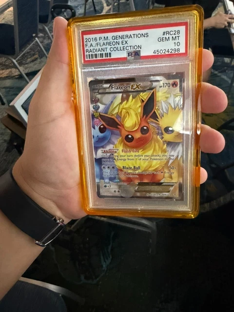 2016 Pokemon XY F.A./ Flareon EX Generations: Radiant Collection #RC28 PSA 10