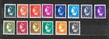 Netherlands 1940-47 Definitives Queen Wilhelmina  (14 v) MH NE808