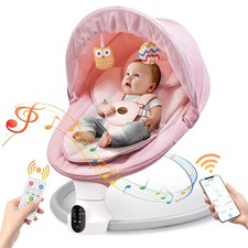 Baby Swing for Infants - Electric Baby Rocker with Exclusive App Function, Up...