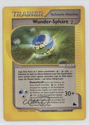 Miracle Sphere Gamma German Pokemon e-Card Series Skyridge #131 2003