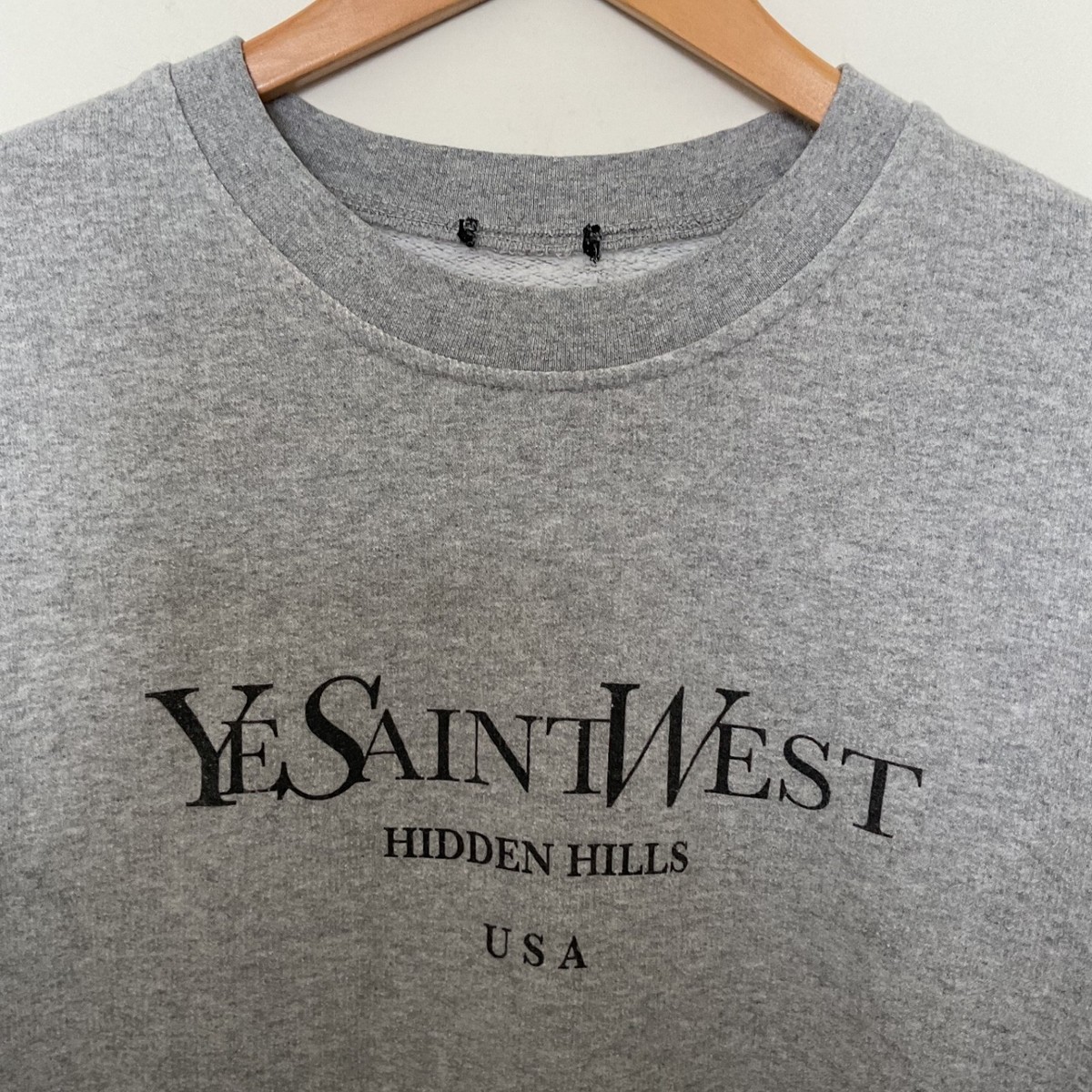 Kanye West Ye Sunday Service Ye Saint West Jesus Is King Crewneck