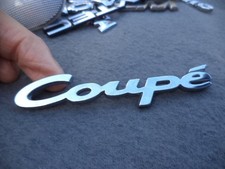 Renault Megane Coupe Badge. Logo.emblem. 845990 Oe Renault Stamped. Used.