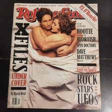 ROLLING STONE MAGAZINE "X-FILES" MAY 16, 1996. NEWSSTAND COPY. 