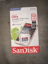 SanDisk ULTRA Micro SDHC UHS-I CARD 32GB A1 100 SPEED FULL HD PERFORMANCE NEW